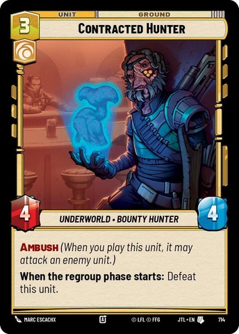 Contracted Hunter