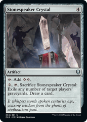 Stonespeaker Crystal - Foil (CLB)