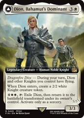 Dion, Bahamut's Dominant // Bahamut, Warden of Light (FIN)(Extended Art)