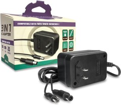 3-in-1 Universal AC Adapter Nintendo Genesis/SNES/NES