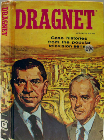 Dragnet © 1957 Whitman TV Book 1510