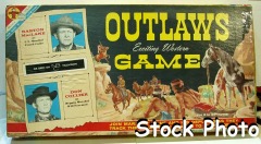 Outlaws, An Exciting Western Game © 1961, Transogram 3859