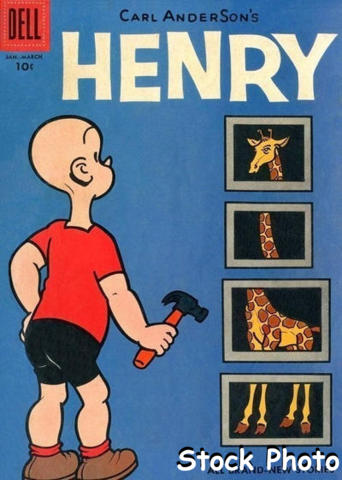 Henry #53 © January 1958 Dell