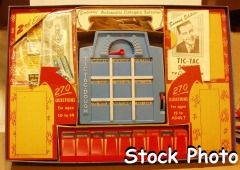 Tic-Tac-Dough TV Quiz Game © 1958, Transogram #3866