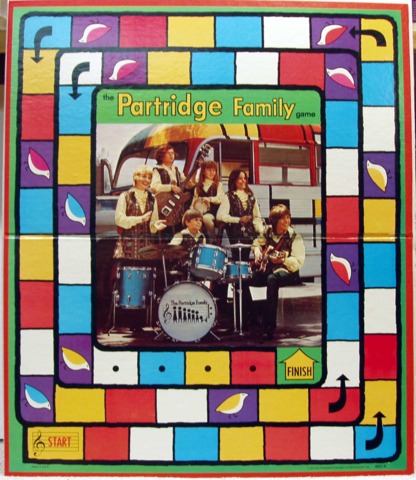 Partridge Family Game © 1971 Milton Bradley 4221