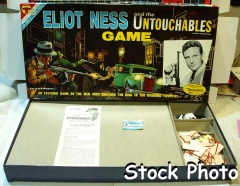 Eliot Ness and the Untouchables Board Game © 1961, Transogram #3857