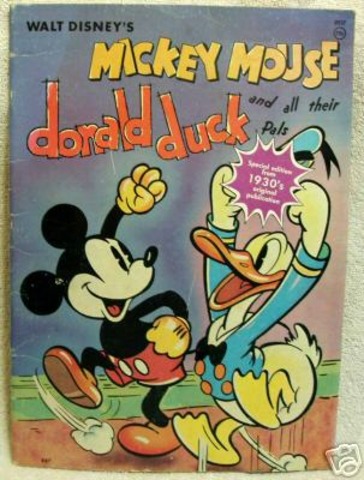 Mickey Mouse Donald Duck and all their Pals © 1937
