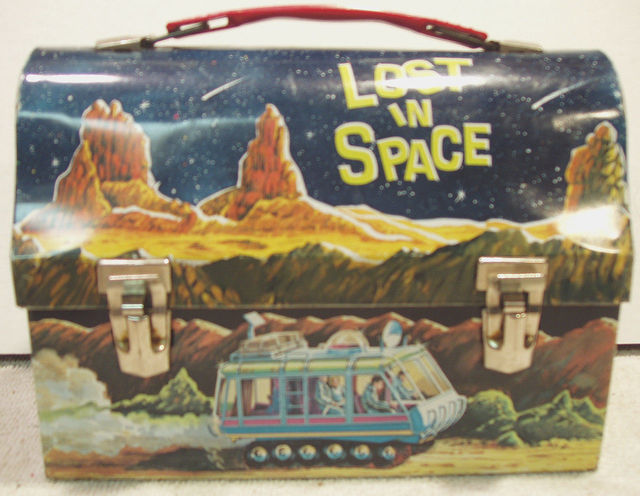 Lost in Space Lunchbox w/ Thermos © 1967 Thermos