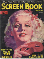 Screen Book Magazine v13#6 © January 1935 Fawcett Publications