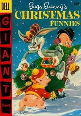 Bugs Bunny's Christmas Funnies #7 © December 1956 Dell Giant