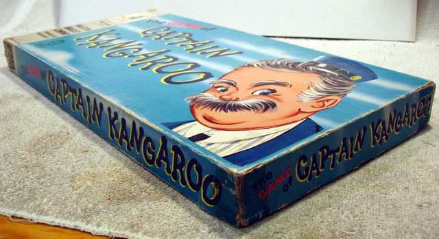 Captain Kangaroo Game © 1956 Milton Bradley 4610