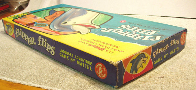 Flipper Flips Game © 1965 Mattel