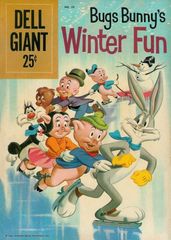 Bugs Bunny's Winter Fun © February 1960 Dell Giant #28