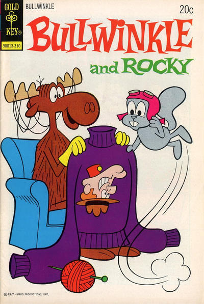 Bullwinkle #09 © October 1973 Glod Key