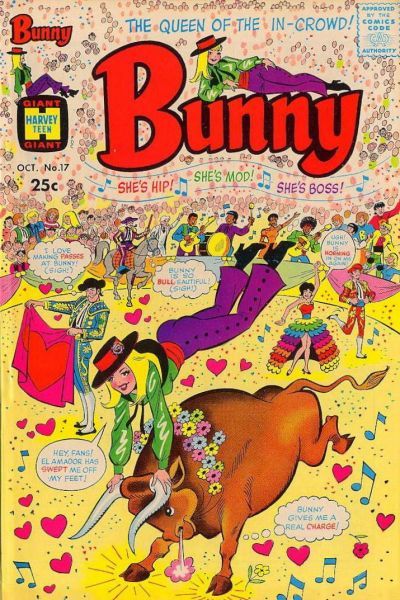 Bunny #17 © October 1970 Harvey Publications