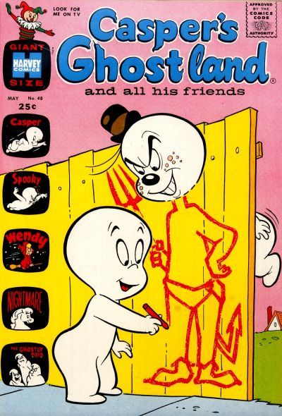 Casper's Ghostland #48 © May 1969 Harvey