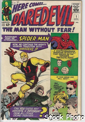 Daredevil #001 © April 1964, Marvel Comics