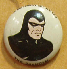 THE PHANTOM Kellogg's Pep Pin Pinback Button