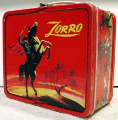 Zorro Lunch Box © 1966 Aladdin Walt Disney