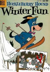 Huckleberry Hound Winter Fun © December 1959 Dell  Four Color #1054