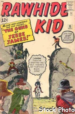 Rawhide Kid #033 © April 1963 Marvel