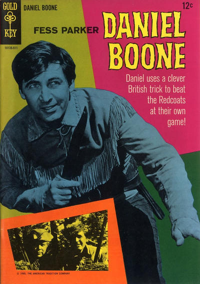 Daniel Boone #03 © November 1965 Gold Key