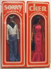 Sonny & Cher © 1976 Mego w/ Boxes