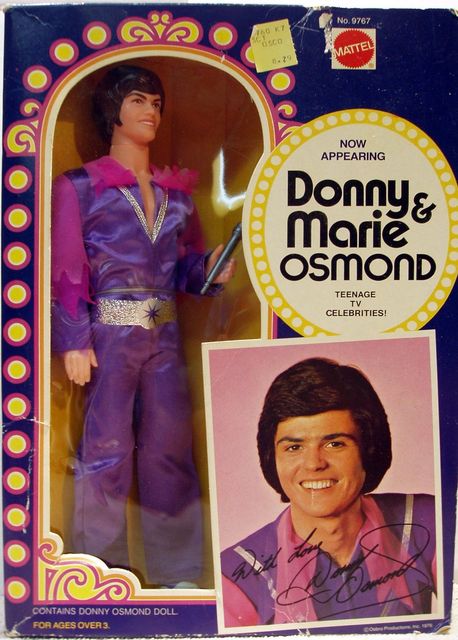 Donny Osmand w/ box © 1976 Mattel 9767