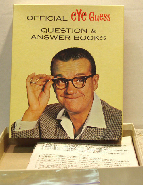 Eye Guess Game; NBC-TV Bill Cullen © 1966 Milton Bradley 4641