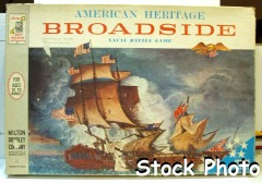 American Heritage, Broadside Board Game © 1962, Milton Bradley #4270