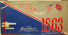 Civil War Game 1863 © 1961, Parker Brothers