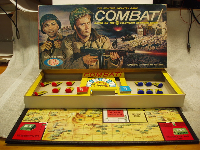 Combat Fighting Infantry Game © 1963 Ideal Games 2221 - Games 
