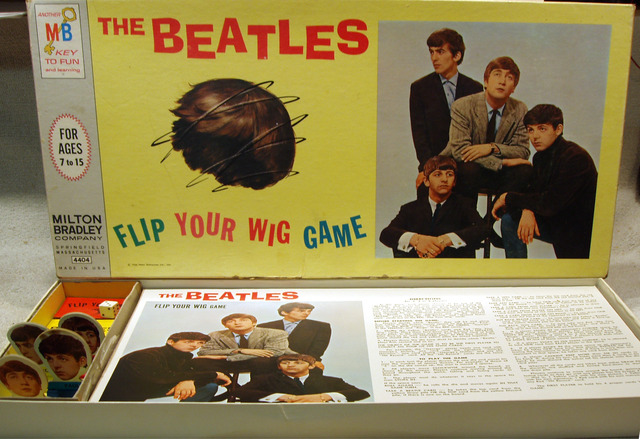 Beatles Flip Your Wig © 1964 Milton Bradley 4404