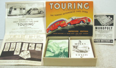 Touring Automobile Card Game © 1937 Parker Brothers