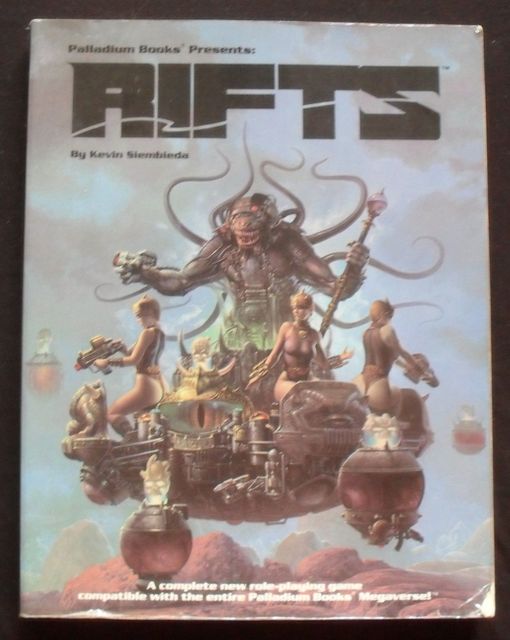 Rifts © 1990 Palladium Books Megaverse RPG Second Edition Core Rules PAL800 SC