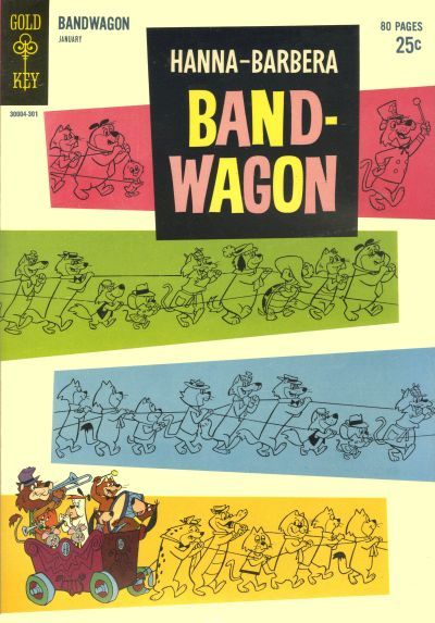 Hanna-Barbera Bandwagon #2 © January 1963 Gold Key