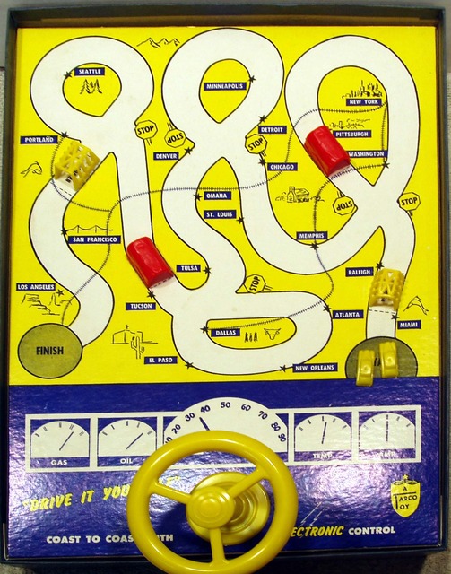Skill-Drive © 1950's Tarco Toys