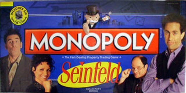 Seinfeld selling Monopoly