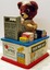 Super Susie, Betty Bruin, The Cashier Bear w/ Box © 1950s Linemar Toys