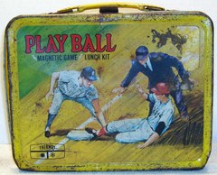 Play Ball Magnetic Game Lunch Box © 1969 Keng Seeley