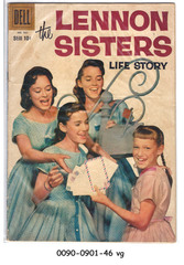 LENNON SISTERS LIFE STORY © November 1958 Dell 4c951