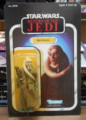 Star Wars Return of the Jedi, Bib Fortuna w/ 65 back © 1983 Kenner 70790