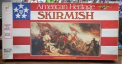 Skirmish © 1975 American Heritage Revolutionary War Game Milton Bradley 4505