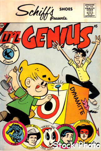 Blue Bird Comics, Li'l Genius #5 © 1959