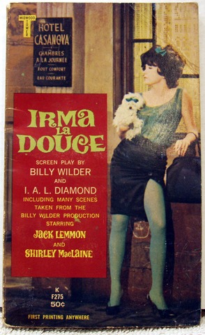 Irma La Douce © 1963 Midwood Tower Wilder/Diamond Photo Cover 1st Print