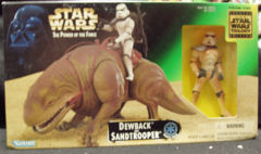 Power Of The Force Dewback and Sandtrooper © 1997 Kenner 69743