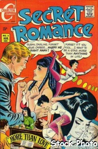 Secret Romance #08 © August 1970 Charlton