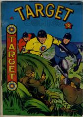 TARGET COMICS V6#9 © January 1946 Novelty Press