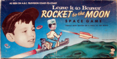 Leave it to Beaver, Rocket to the Moon Space Game © 1959 Hasbro *