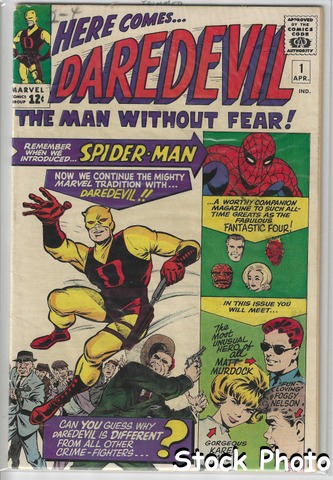 Daredevil #001 © April 1964, Marvel Comics